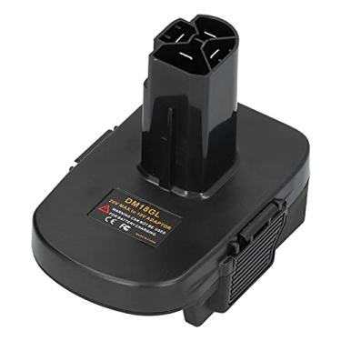Imagem de Pilipane Substituição do adaptador de bateria DM18GL, bateria de lítio 18V DCB200 DCB201 DCB203 DCB204 DCB205 DCB206 M18, adaptador de bateria compatível com ferramentas d ewalt 18V