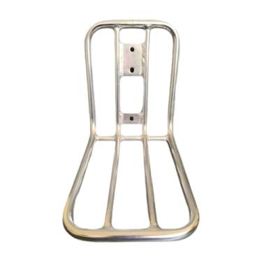 Imagem de harayaa Suporte frontal para bicicleta, suporte frontal para bicicleta, para garfo de bicicleta, prateleira para bagagem, para porta-malas para bicicletas de