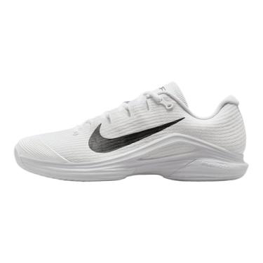 Imagem de Nike Vapor 12 Tênis masculino Hard Court (FV5552-101, branco/branco/preto), Branco/branco / preto, 46