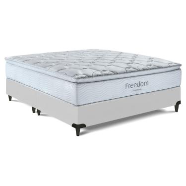 Imagem de Cama Box e Colchão Freedom - SuperKing (193x203) - Ortobom