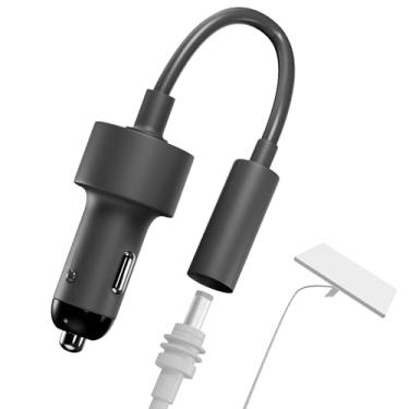 Imagem de Adaptador para isqueiro Starlink Mini, cabo de alimentação Starlink Mini de 12 volts, saída de 20 V, cinza, portátil, carregador para carro