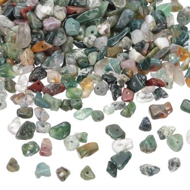 Imagem de Grânulos de pedra lasca, 350 peças de pedras preciosas de cristais irregulares pedras soltas contas para fazer joias faça você mesmo pulseira colar brinco, estilo multicolorido1