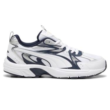Imagem de PUMA Tênis masculino Milenio Tech, Club Navy-puma branco-puma prata, 43