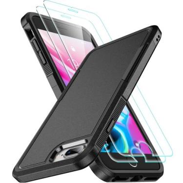 Imagem de Capa de telefone SPIDERCASE para iPhone 7/8 Plus com protetor de tela