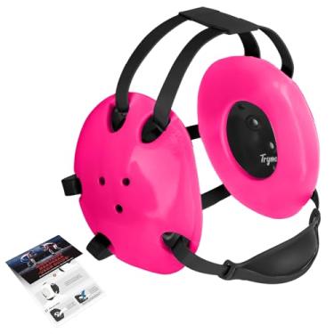 Imagem de Trymaker Capacete de luta livre, equipamento de cabeça de luta livre juvenil com copo de queixo, protetor de ouvido Sorf para MMA, Jiu-Jitsu (para usuários maiores de 10 anos)