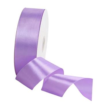 Imagem de Vaveren Rolo de fitas de tecido sólido, fita de cetim elegante e larga, 100 jardas, para laços de cabelo, embrulho de presentes, decoração de e, Tolet