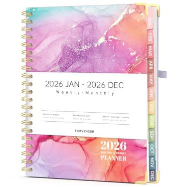 Imagem de Forvencer Agenda de design A4 2025, mármore roxo