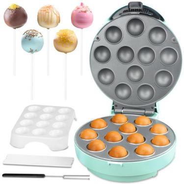 Imagem de Cake Pop Maker Baker's Friend 12 Pops, antiaderente de 4 cm