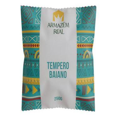 Imagem de Tempero Baiano - Pacote 250g - Armazém Real - Uso Culinário