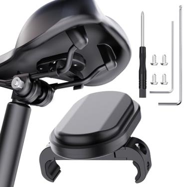 Imagem de DDJ Suporte de bicicleta compatível com Samsung Smart Tag 2/Moto Tag/AirTag, escondido sob o assento da bicicleta, suporte antifurto para rastreador GPS para bicicleta de montanha, bicicleta elétrica