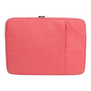 Imagem de Bolsa para Laptop, Bolsa para Transporte de Notebook Resistente à Abrasão de Alta Tenacidade Durável para Notebook de 14,1 pol. e 15,4 pol. (Rosa)