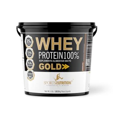 Imagem de Whey Protein 100% Gold- 1815g - Sabor: Chocolate - Sports Nutrition
