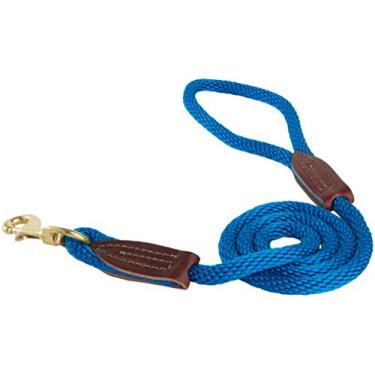 Imagem de OmniPet Coleira de pressão British Rope para cães, 1,8 m, azul