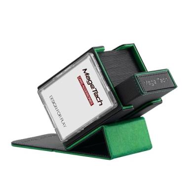 Imagem de Mage Tech Adventurer [Champion] 60-Card Solution - Avatar Holder + Pocket Dice Box with Life Tracker - Rugged, Expandable - MTG Standard/LOR/PTCG - Black/Green