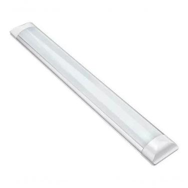 Imagem de Luminaria Led Slim 18w 3000k 60cm Blumenau Branco - Bivolt