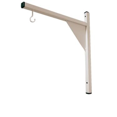 Imagem de Suporte para Vasos Suporte Para Pendurar Vaso Jardim Vertical De Planta Aço Galvanizado Branco e Preto(BRANCO)