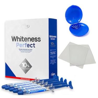 Imagem de Kit Clareador Dental Caseiro Whiteness Perfect 10% Fgm