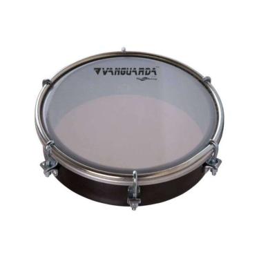 Imagem de Tamborim Spanking Abs Preto 6" Pele Leitosa Vanguarda