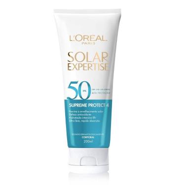 Imagem de Protetor Solar Corporal L`Oréal Solar Expertise Supreme Protect 4 FPS 50 200ml