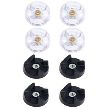 Imagem de Substituição de engrenagem base de 8 peças para liquidificador Magic-Bullet 250W MB1001 com peça de reposição de engrenagem de lâmina