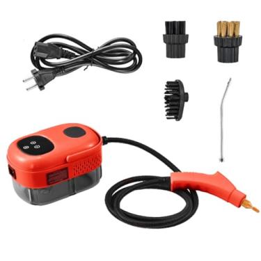 Imagem de Limpador de vapor portátil alta pressão 2500W com tanque 1 1L Máquina limpeza a multifuncional para cozinha banheiro carro - física potência temperatura 3BAR