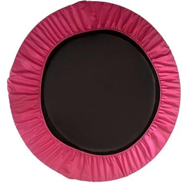 Imagem de Glamour & Cia Capa Saia de Proteção para Jump Molas – Preto, Azul e Rosa - academia, crossfit, Jump, mini cama elastica (Rosa)