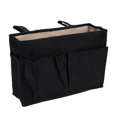 Imagem de Asixxsix Caddie de Cabeceira, Organizador de Armazenamento de Beliche Suspenso Com 5 Bolsos para Dormitórios, Trilhos de Cama de bebê