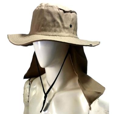 Imagem de Chapéu Australiano Com Proteção De Nuca Cor Camuflado Exército