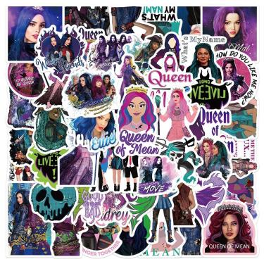 Imagem de Adesivos Descendants, vinil impermeável, anime, 50 unidades/lote