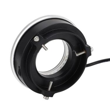 Imagem de Hyuduo Luz LED de óptico Polarizado para Microscópio, Luz Circular de Alto Brilho de 96 Contas Com Lentes Polarizadas Duplas para Observação Escura Em Análise de Metal e Vidro