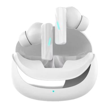 Imagem de Fones de ouvido intra-auriculares para jogos Fones de ouvido sem fio preto (branco)