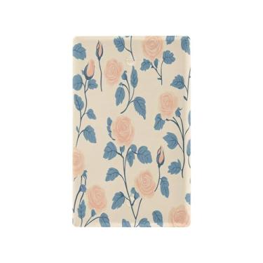 Imagem de Wassud Roses Light Switch Cover Plate Decorativas para Tomadas Elétricas Placa de Parede em Branco 11 x 7 cm