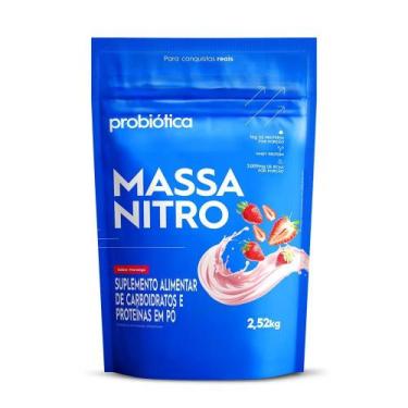 Imagem de Hipercalorico Massa Nitro 2,52 KG - Probiotica - Probiótica, Morango