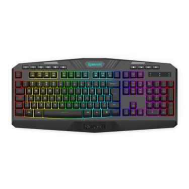 Imagem de Teclado Gamer sem fio Redragon Harpe - ABNT2 - USB-C ou 2.4GHz - RGB - K503-KS