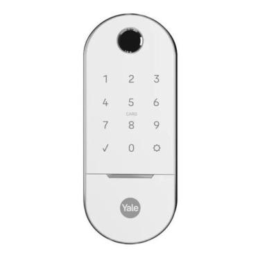 Imagem de Fechadura Digital Biométrica Lia BP Branca Yale