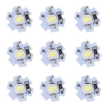 Imagem de GLOGLOW 25pcs Chips de LED 5V, Contas de Lâmpada de Base de Alumínio de Alta Potência 1W 200LM Com Baixa Deterioração de Luz, para Lanternas de Iluminação DIY Faróis de Holofotes (Luz Branca Fria)