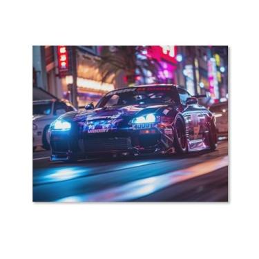 Imagem de HouLaiZhe R35 Jdm Modificação de carro pôsteres esportivos tela estética decoração de quarto pintura de parede impressões de sala de galeria decoração de parede para quarto sala de estar escritório 08