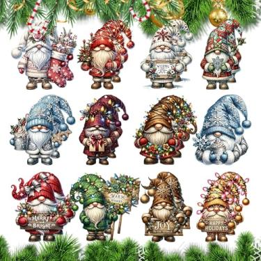 Imagem de Enfeites De Para Árvore De Natal - 24 Peças De Decoração Em - Enfeites Decorativos Festivos,Para Porta Da Frente Escritório Grinalda Peitoril Lareira Parede Jardim