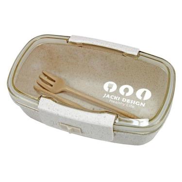 Imagem de Pote Marmita Ecológica 650ml Jacki Design Creme