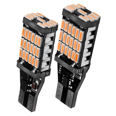 Imagem de Akozon Luz de Freio de Carro LED Alto Brilho Baixo Consumo de Energia Lâmpada Traseira Protetora para Reversão (YELLOW)