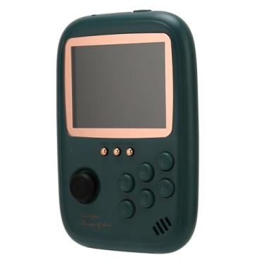 Imagem de Generic Console de Jogos Portátil, Design Ergonômico, Cartão de Memória 16g, Suporte para Saída Av, Botões Sensíveis, Console Portátil retrô para Adultos (Verde)