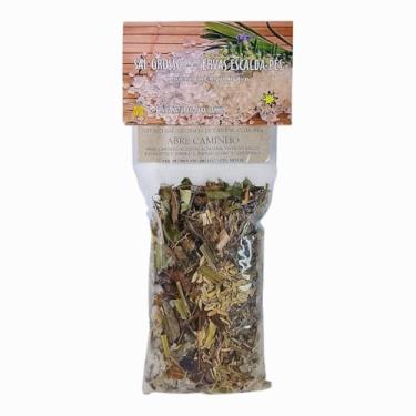 Imagem de Banho Sal Grosso + Ervas Escalda Pés Abre Caminho Emb.180g