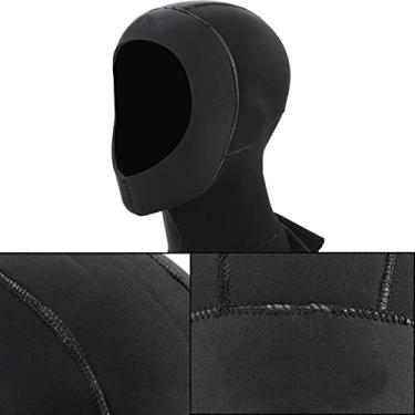 Imagem de Cryfokt Capa de Mergulho Durável de Neoprene Keepdiving 3MM para Natação e Mergulho Com Snorkel à Prova D'água (L)