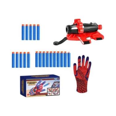 Imagem de Brinquedo Lançador De Heróis Para Crianças Com Cinco Furos, Pulso Com 