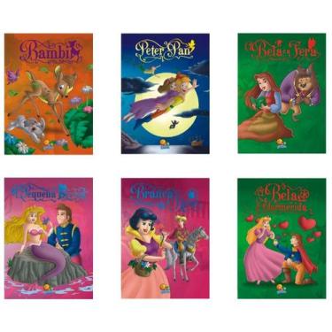 Imagem de Coleção Clássicos Todolivro: BAMBI + PETER PAN + BELA E A FERA, A + PE