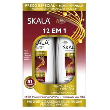 Imagem de Kit Skala Restauração 12 em 1 Shampoo 325ml + Condicionador 200ml