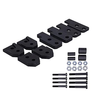 Imagem de Cryfokt Kit Completo de Nivelamento de Elevador, 2 Polegadas, Espaçadores de Elevação Dianteiros e Traseiros, Adequados para, Adequado para Rinoceronte 450/660/700 Atv, Material de Aço Carbono