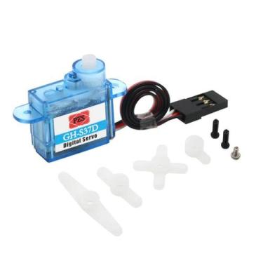 Imagem de Micro Servo GH-S37D De 3.7g, Mini Servo Digital Para Controle De Aeron
