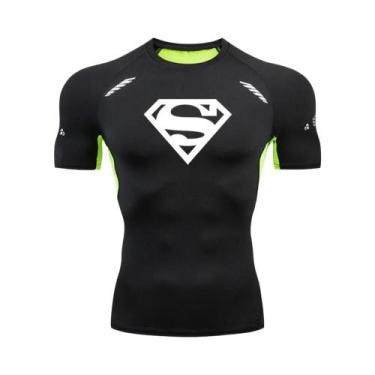 Imagem de Camiseta De Compressão Spider Masculina Para Fitness, Academia, Esport