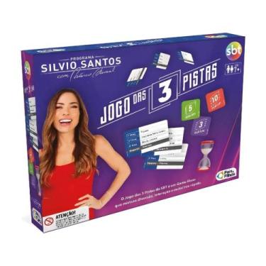 Imagem de Jogo das 3 Pistas - Diversão, Interação e Raciocínio Rápido Pais e Fil